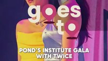 #PEPGoesTo Ponds Intitute Gala with Twice members Jihyo & Tzuyu
