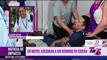 Matan a hombre dentro de motel en Copán