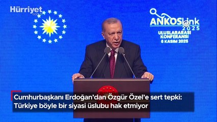 Cumhurbaşkanı Erdoğan'dan Özgür Özel'e sert tepki: Türkiye böyle bir siyasi üslubu hak etmiyor