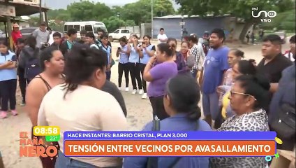 TENSIÓN ENTRE VECINOS POR AVASALLAMIENTOS