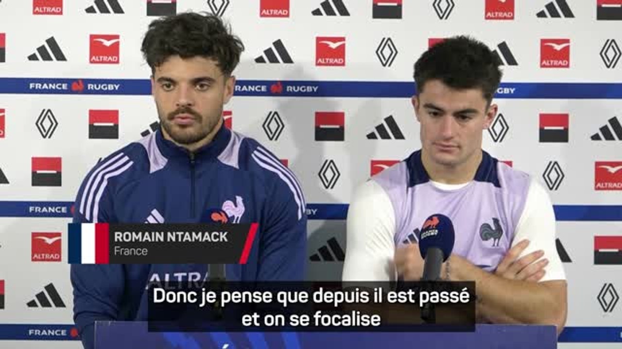 Bleus - Ntamack et Le Garrec débutent ensemble face aux Springboks