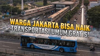 Warga Jakarta Bisa Naik Transportasi Umum Gratis, Ini Syaratnya