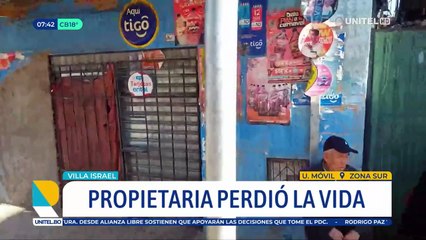 Una mujer fallece luego de que un vehículo impactara contra la tienda de su casa