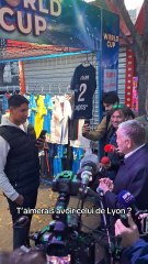 Municipales 2026 à Lyon : Jean-Michel Aulas en campagne à la Vogue des Marrons