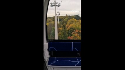 La vue depuis le téléphérique du Val-de-Marne