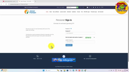 Life Certificate For Pensioners Online _ Life Certificate Online Kaise Banaye _ Jeevan Praman 2025