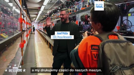 Josef Průša: czeski wizjoner drukuje przyszłość Europy w 3D