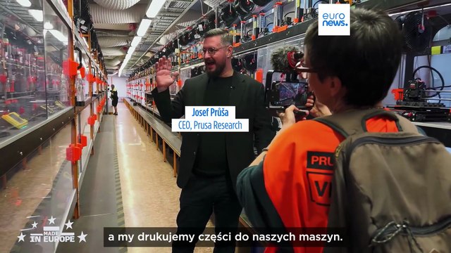 Josef Průša: czeski wizjoner drukuje przyszłość Europy w 3D