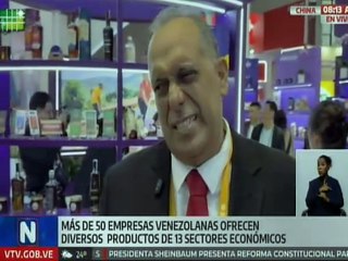 Empresa venezolana presenta los variados productos con calidad de exportación en Shanghái