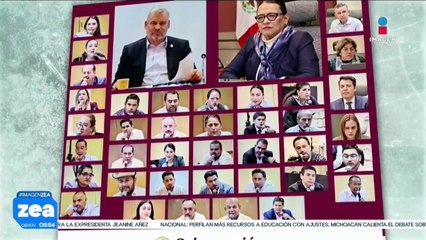 Rosa Icela Rodríguez se reúne con el gobernador de Michoacán