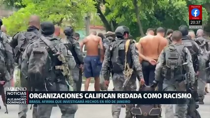 Organizaciones acusan racismo en redada policial realizada en Brasil