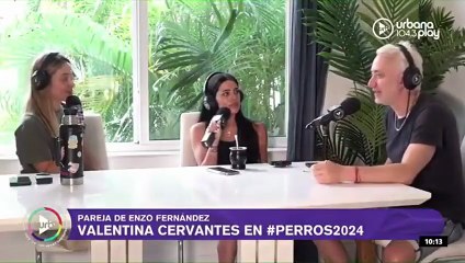 Valentina Cervantes contó su historia más difícil con Enzo Fernández -Cuando nació Olivia, el no tenía sueldo