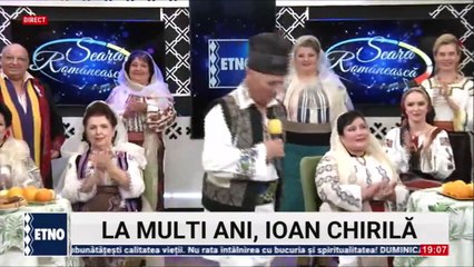 Ioan Chirila - Hai la hora, mai, flacai (Seara romaneasca - ETNO TV - 27.10.2025)