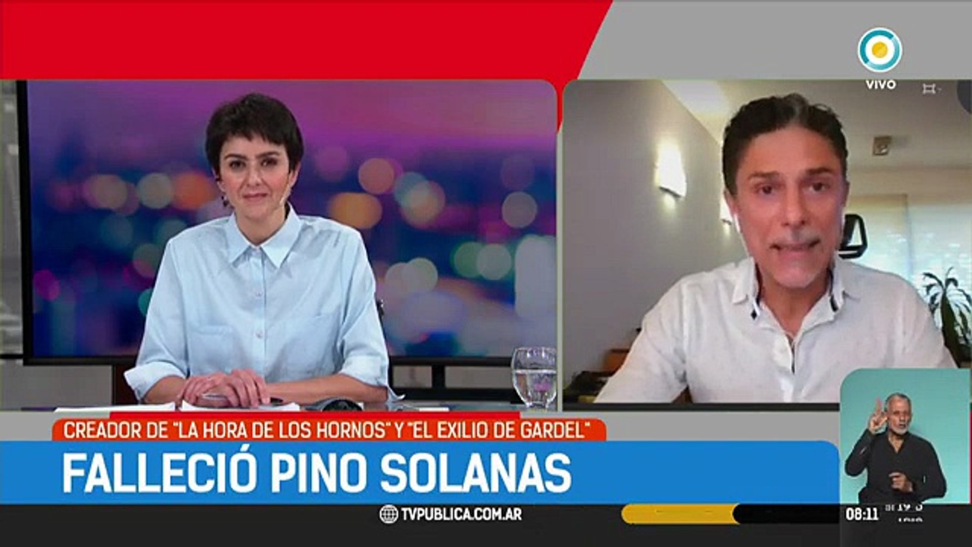 El mundo del cine lamenta la muerte de Pino Solanas