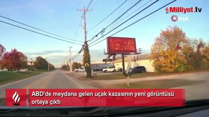 ABD’yi sarsan korkunç uçak kazasının yeni görüntüleri ortaya çıktı!