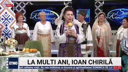 Maria Stanescu - Ionel cu par frezat (Seara romaneasca - ETNO TV - 27.10.2025)