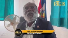 Nouvo Dwayen a.i TPI Aquin an jij Richard Toussaint di li pral travay pou fè tribinal fonksyone
