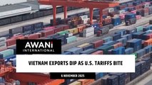 Vietnam exports dip as U.S. tariffs bite