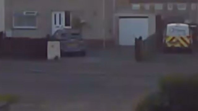 Woman trips over child on bike while running to car in hilarious doorbell camera footage