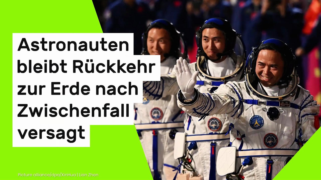 Nach Kollision: Astronauten-Trio bleibt Rückkehr zur Erde nach Zwischenfall versagt