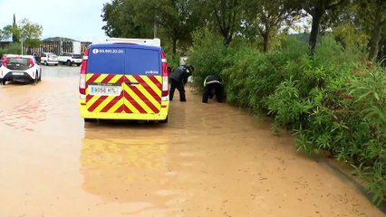 Storms bring flooding, fallen trees, and travel chaos to Barcelona region