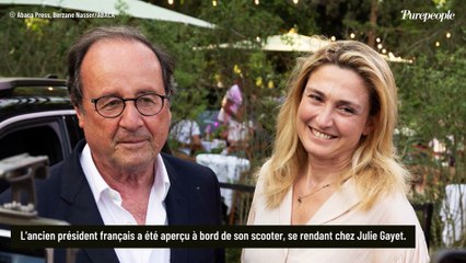 Après l'annonce de sa romance avec François Hollande, Julie Gayet a dû être exfiltrée de chez elle grâce à un scénario digne d'un film