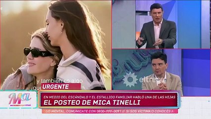 Micaela Tinelli explotó en medio del escándalo familiar: Son todos unos vivos bárbaros