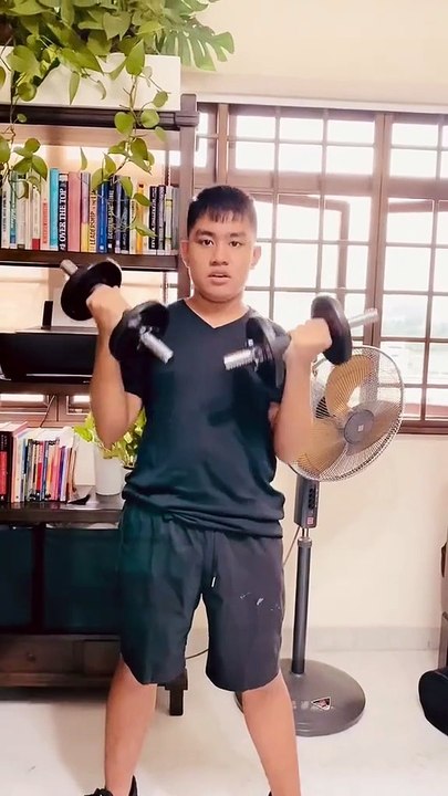 Remake My Daily Workout Exercise Part 1 Remake. Weight Lifting Dumbbell