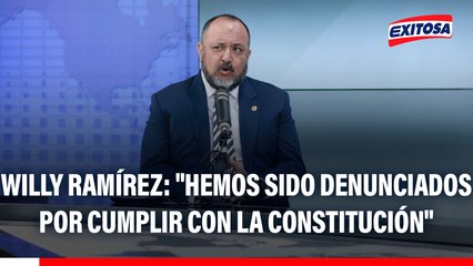 Caso Unidad Popular: "Hemos sido denunciados por cumplir con la Constitución", asegura integrante del Pleno del JNE