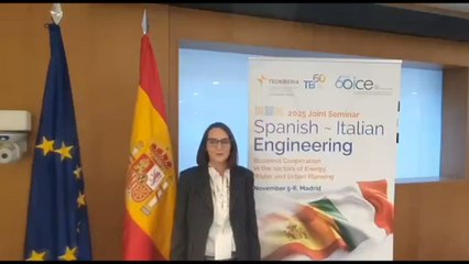 Ambiente, Italia-Spagna: missione OICE-Tecniberia