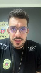 Delegado de Iporã, Luã Mota, fala sobre as investigações do homicídio do jovem Danilo Roger Bido Ferreira (Iporã/PR 5/11/2025).