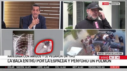 Brutal ataque en un barrio náutico de Escobar: una mujer sufrió un disparo en el pulmón mientras navegaba