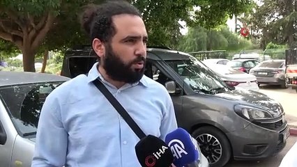 Araç muayenesine yetişmek isterken kaza yaptı!