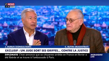 EXCLUSIF : La colère du juge Claude Butin qui sort ses griffes ... contre "la justice qui est devenue un facteur de désordre nauséabond"