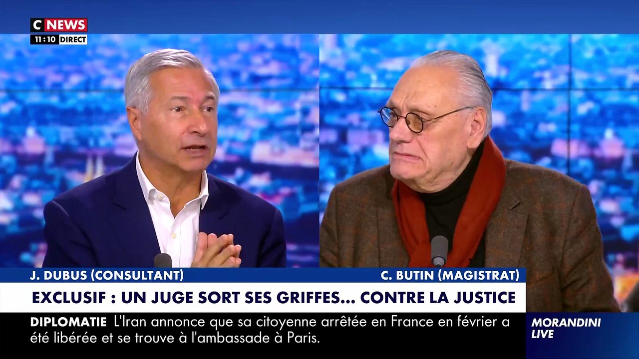 EXCLUSIF : La colère du juge Claude Butin qui sort ses griffes ... contre "la justice qui est devenue un facteur de désordre nauséabond"