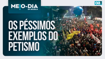 Os péssimos exemplos do petismo | Meio-Dia em Brasília - 06/11/2025