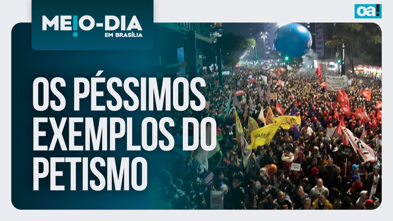 Os péssimos exemplos do petismo | Meio-Dia em Brasília - 06/11/2025
