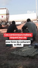 Mali : des chauffeurs risquent leur vie pour ravitailler Bamako en carburant.