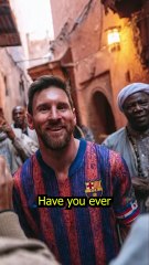 Messi Spending His Holidays in Casablanca Morocco | Ultra-Realistic AI Creation