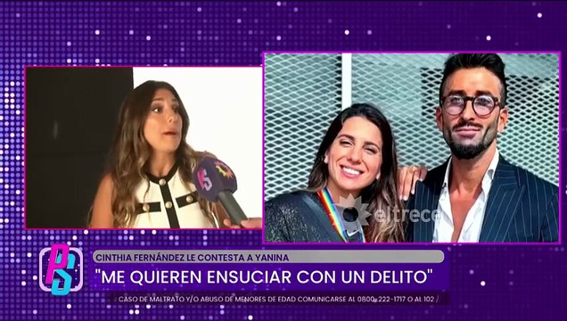 Cinthia Fernández confirmó la drástica medida que tomó contra Yanina Latorre