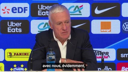 Deschamps réagit à la blessure d’Ousmane Dembélé