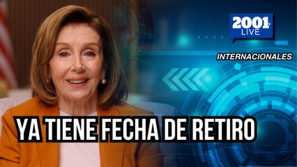 Nancy Pelosi dice adiós: la congresista estadounidense pone fecha a su retiro