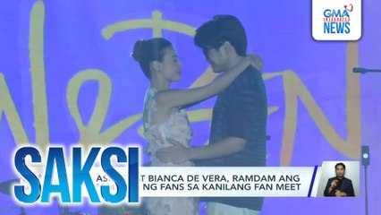 Will Ashley at Bianca de Vera, ramdam ang pagmamahal ng fans sa kanilang fan meet | Saksi