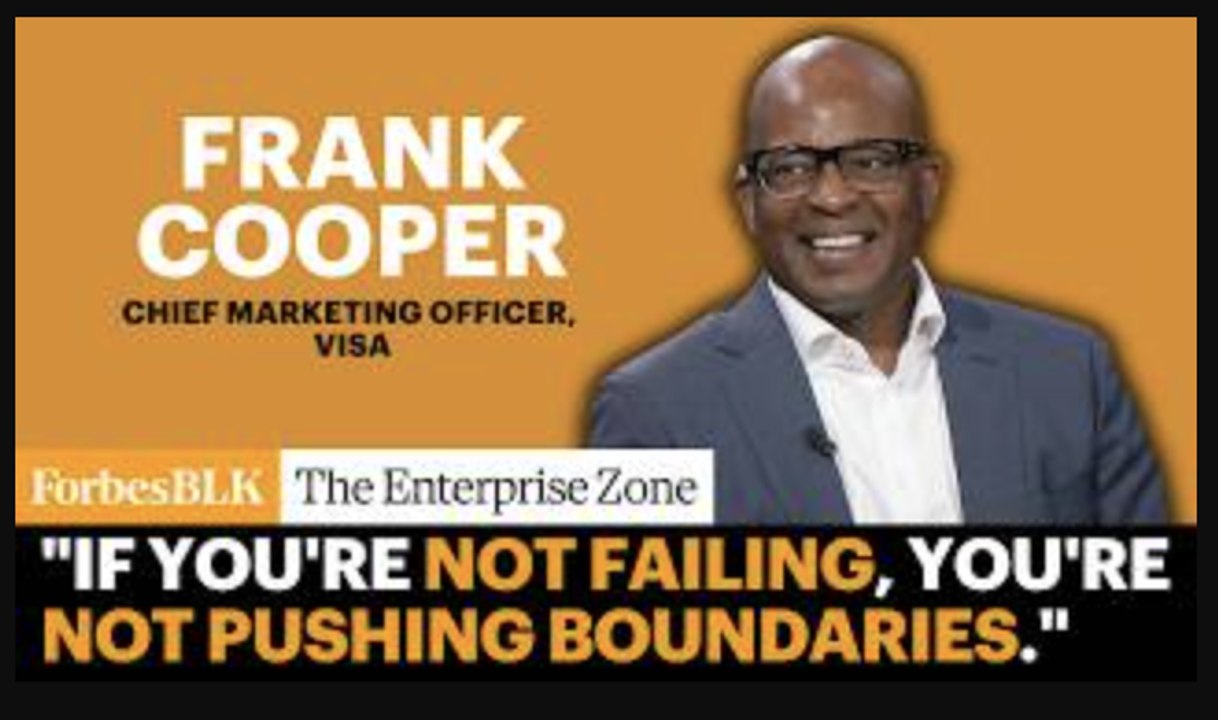 Inside The C-Suite With Visa's CMO Frank Cooper On The NFL, AI, and Marketing