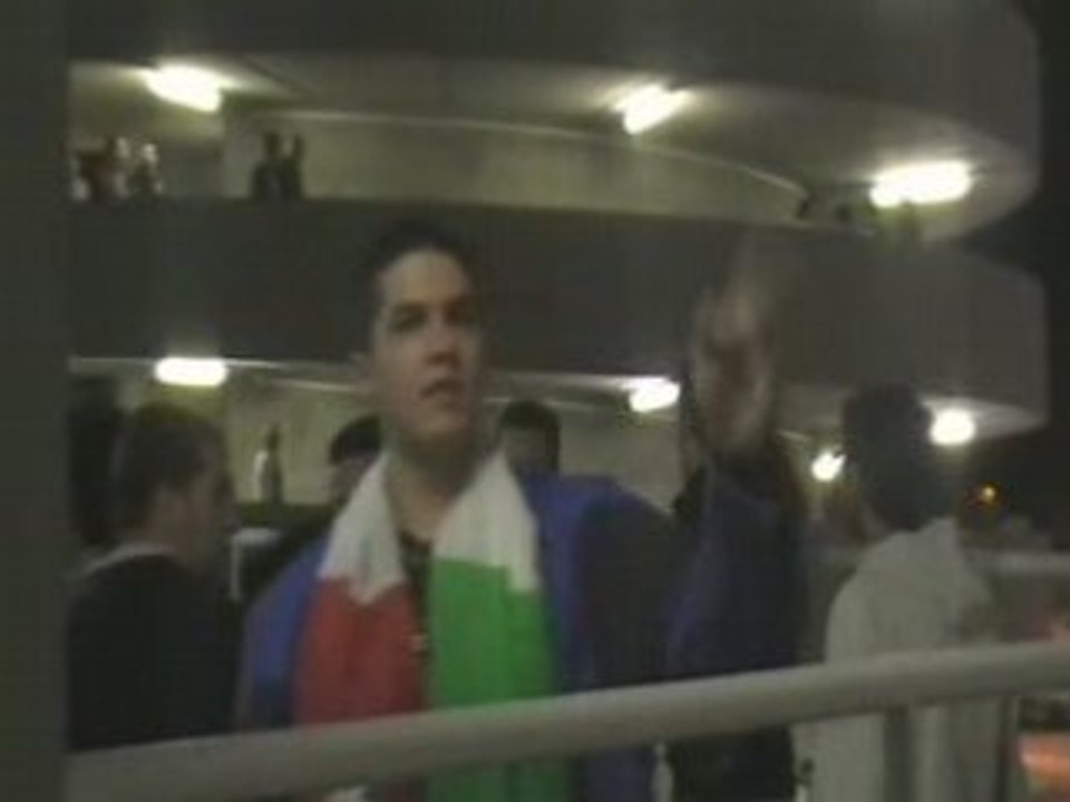 Italia 0-0 Francia 08/09/07 San Siro Sortie de Stade