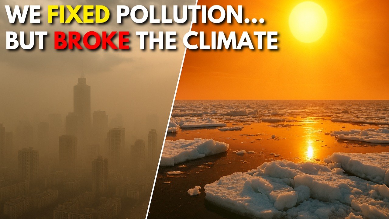 Why Less Pollution Means More Global Warming