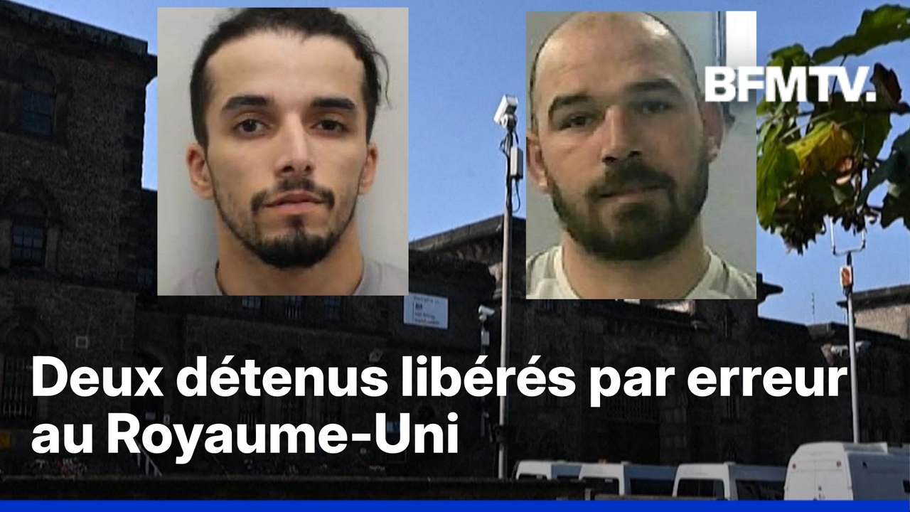 Royaume-Uni: deux détenus libérés par erreur, le gouvernement face aux critiques