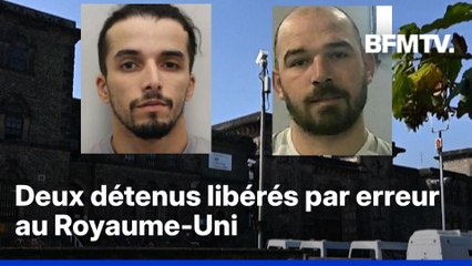 Royaume-Uni: deux détenus libérés par erreur, le gouvernement face aux critiques