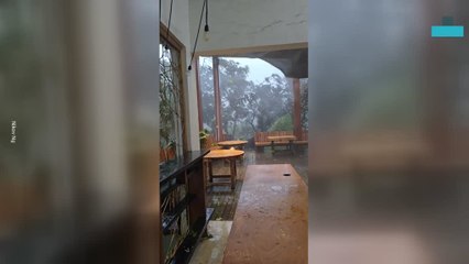 Typhoon Tino Hits El Nido With Powerful Winds