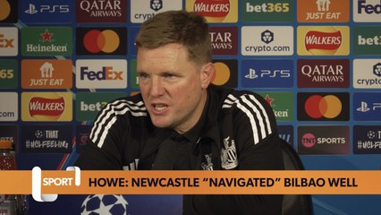 “We navigated that one really well!” | Eddie Howe | Newcastle United 2-0 Athletic Club